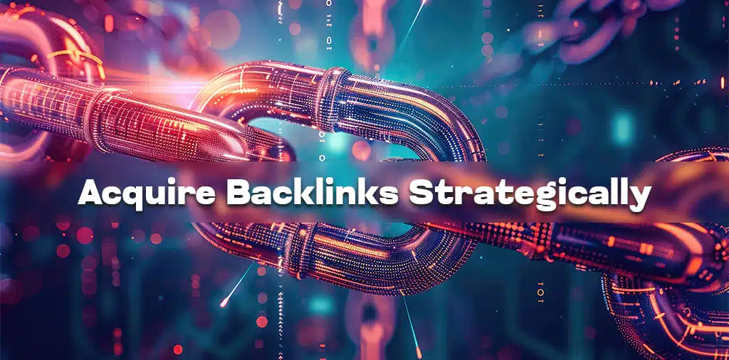 Backlinks-Strategically